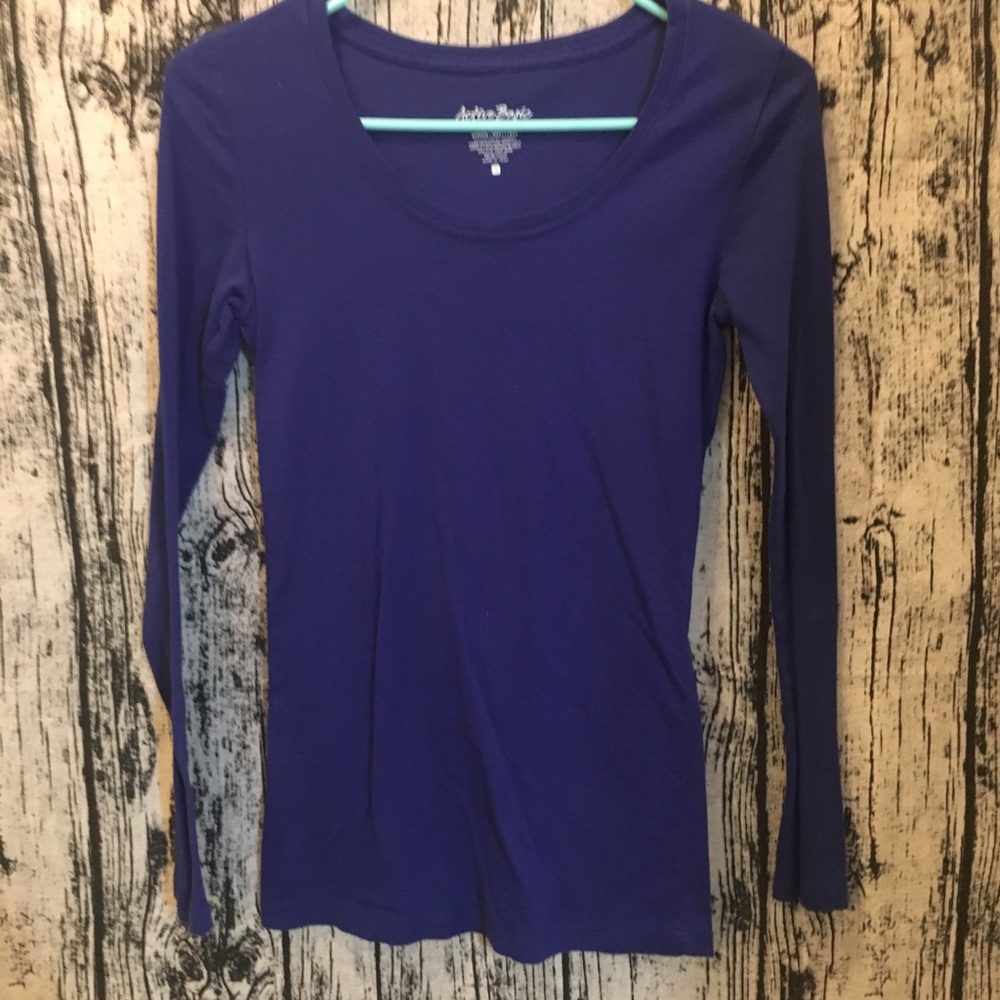 Royal Blue Long Sleeve Tee